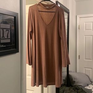 Boutique Ribbed Dress